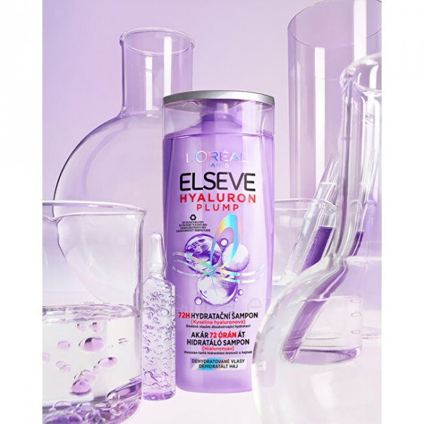 Šampūnas L´Oréal Paris Elseve Hyaluron Plump 72H ( Hydrating Shampoo) - 250 ml paveikslėlis 6 iš 7
