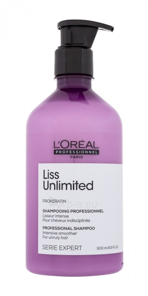 Šampūnas L´Oreal Paris Expert Liss Unlimited Shampoo Cosmetic 500ml paveikslėlis 1 iš 1