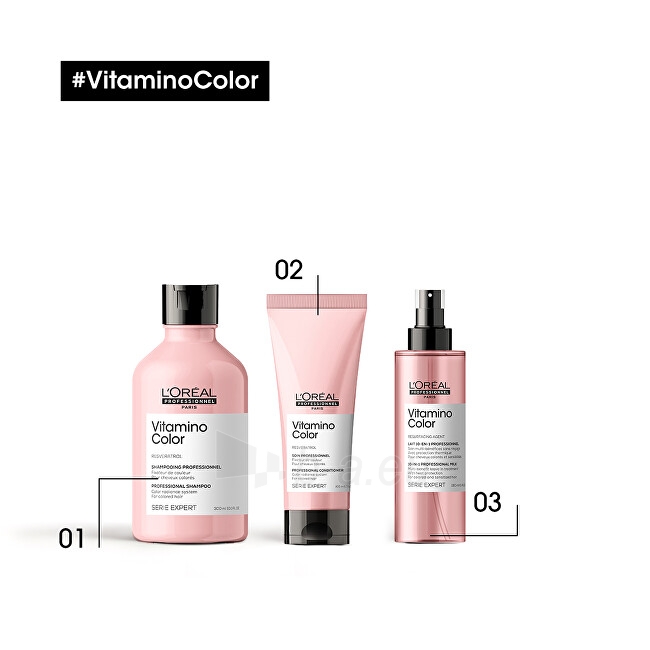 Šampūnas L´Oréal Professionnel Expert Resveratrol Vitamino Color Colored Hair Shampoo (Shampoo) - 500 ml paveikslėlis 4 iš 9