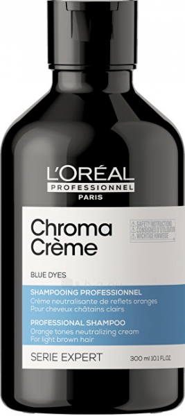 Šampūnas L´Oréal Professionnel Professional Serie Expert Chroma Crème ( Blue Dyes Shampoo) Serie Expert Chroma Crème - 300 ml paveikslėlis 1 iš 6