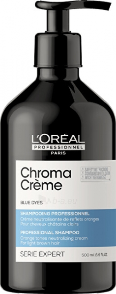 Šampūnas L´Oréal Professionnel Professional Serie Expert Chroma Crème ( Blue Dyes Shampoo) Serie Expert Chroma Crème - 300 ml paveikslėlis 5 iš 6