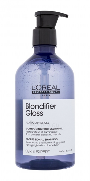 Šampūnas L´Oréal Professionnel Série Expert Blondifier Gloss Shampoo 500ml paveikslėlis 1 iš 1
