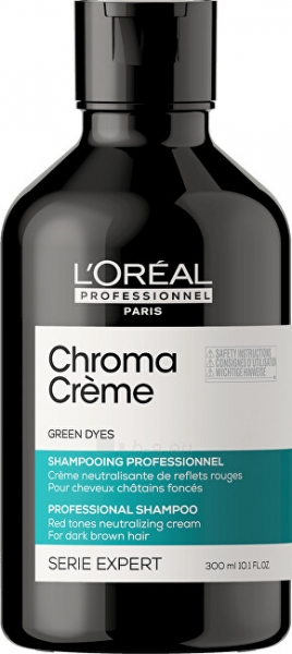 Šampūnas L´Oréal Professionnel Serie Expert Chroma Crème (Green Dyes Shampoo) - 300 ml paveikslėlis 1 iš 5