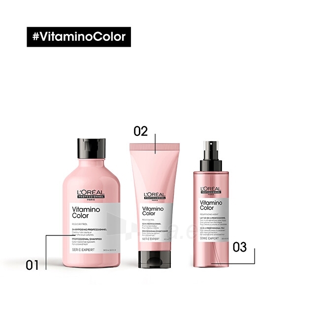 Shampoo L´Oréal Professionnel Série Expert Resveratrol Vitamino Color (Shampoo) - 300 ml paveikslėlis 2 iš 7