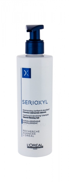 Šampūnas L´Oréal Professionnel Serioxyl Natural Thinning Hair Shampoo 250ml paveikslėlis 1 iš 1
