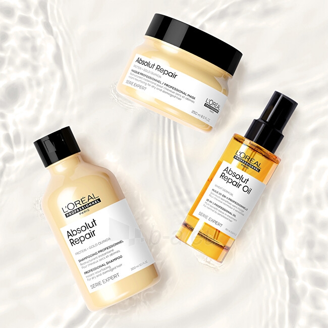 Shampoo L´Oréal Professionnel Serum Expert Absolut Repair Gold Quinoa + Protein (Instant Resurfacing Shampoo) - 300 ml paveikslėlis 5 iš 7
