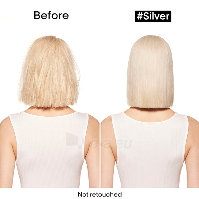 Shampoo L´Oréal Professionnel Silver Shampoo for Gray and White Hair Magnesium Silver ( Neutral ising Shampoo For Grey And White Hair ) - 300 ml - new packaging paveikslėlis 3 iš 6