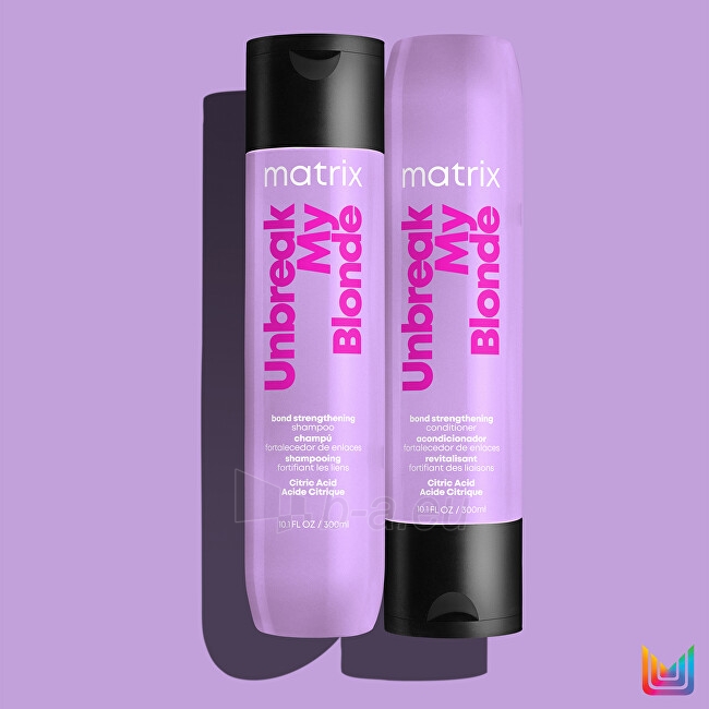 Šampūnas Matrix Strengthening shampoo for lightened hair Total Results Unbreak My Blonde ( Strength ening Shampoo) - 300 ml paveikslėlis 3 iš 5