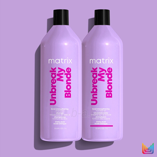 Šampūnas Matrix Strengthening shampoo for lightened hair Total Results Unbreak My Blonde ( Strength ening Shampoo) - 300 ml paveikslėlis 4 iš 5