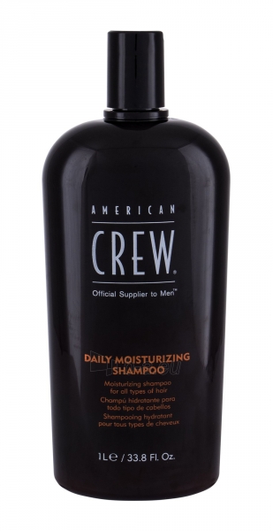 Šampūnas plaukams American Crew Daily Moisturizing Shampoo Cosmetic 1000ml paveikslėlis 1 iš 1
