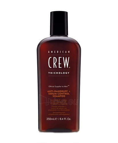 Shampoo plaukams American Crew Trichology Anti-Dandruff  Sebum Control Shampoo Cosmetic 250ml paveikslėlis 1 iš 1