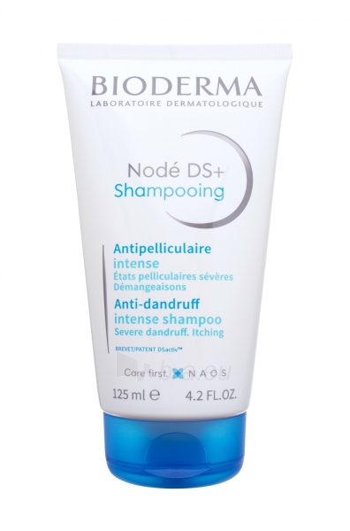 Šampūnas plaukams Bioderma Nodé Ds+Antidandruff Intense Shampoo Cosmetic 125ml paveikslėlis 1 iš 1