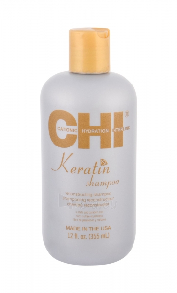 Šampūnas plaukams Farouk Systems CHI Keratin Shampoo Cosmetic 355ml paveikslėlis 1 iš 1