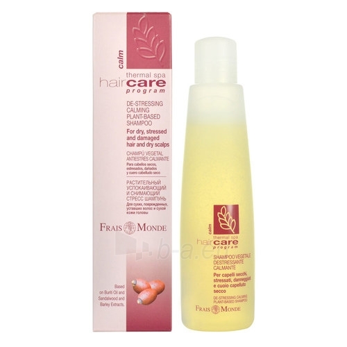 Šampūnas plaukams Frais Monde DeStressing Calming PlantBased Shampoo Cosmetic 200ml paveikslėlis 1 iš 1