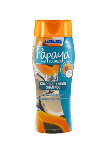 Freeman Color Retention Shampoo with papaya and coconut 400 ml paveikslėlis 1 iš 1