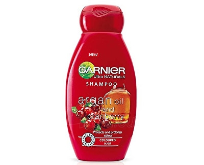 Šampūnas plaukams Garnier Shampoo for colored hair with extracts of cranberry Ultra Doux (Shampoo) - 250 ml paveikslėlis 1 iš 1