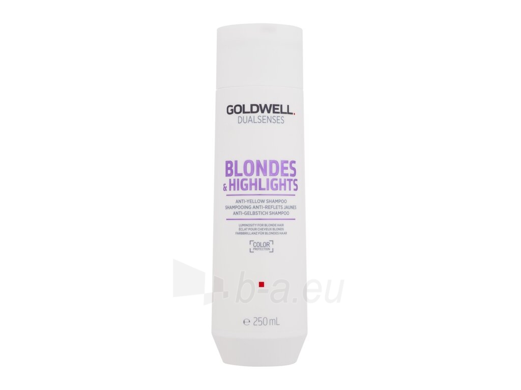 Šampūnas plaukams Goldwell Dualsenses Blondes Highlights Shampoo Cosmetic 250ml paveikslėlis 1 iš 1