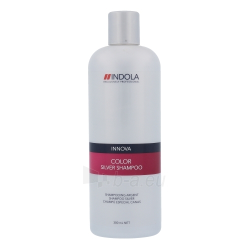 Šampūnas plaukams Indola Innova Color Silver Shampoo Cosmetic 300ml paveikslėlis 1 iš 2
