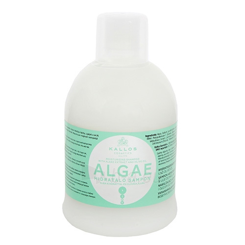 Kallos Algae Moisturizing Shampoo Cosmetic 1000ml paveikslėlis 1 iš 1