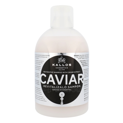 Shampoo plaukams Kallos Caviar Restorative Shampoo Cosmetic 1000ml paveikslėlis 1 iš 1
