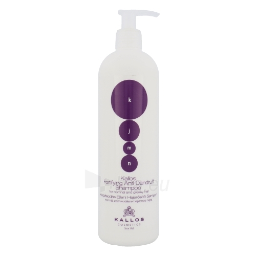 Šampūnas plaukams Kallos KJMN Fortifying Anti-Dandruff Shampoo Cosmetic 500ml paveikslėlis 1 iš 1