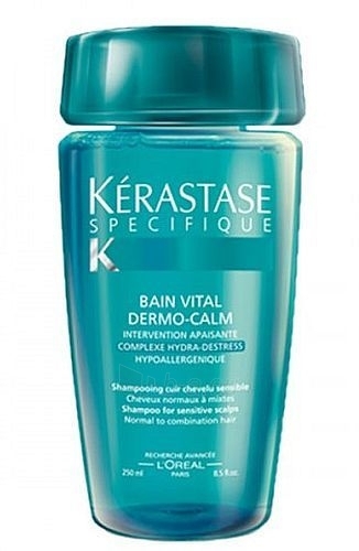 Šampūnas plaukams Kerastase Dermo Calm Bain Vital Normal Hair Shampoo Cosmetic 500ml paveikslėlis 1 iš 1