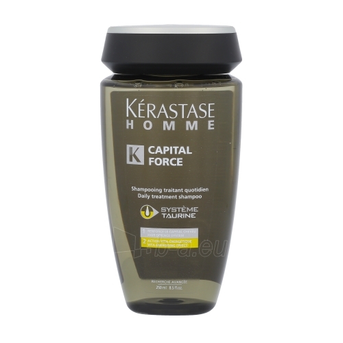 Kerastase Homme Capital Force Daily Treatment Shampoo Cosmetic 250ml paveikslėlis 1 iš 1