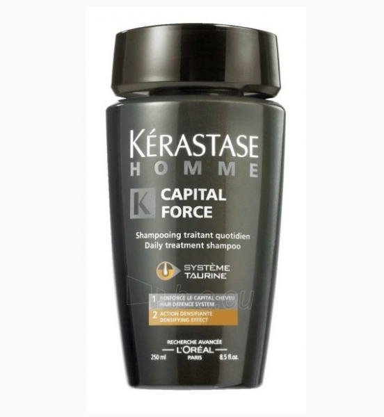 Šampūnas plaukams Kerastase Homme Capital Force Shampoo Densifying Effect Cosmetic 250ml paveikslėlis 1 iš 1