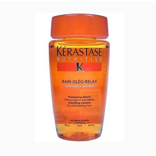 Šampūnas plaukams Kerastase Nutritive Bain Oleo Relax Shampoo Dry a Rebel Hair Cosmetic 500ml paveikslėlis 1 iš 1