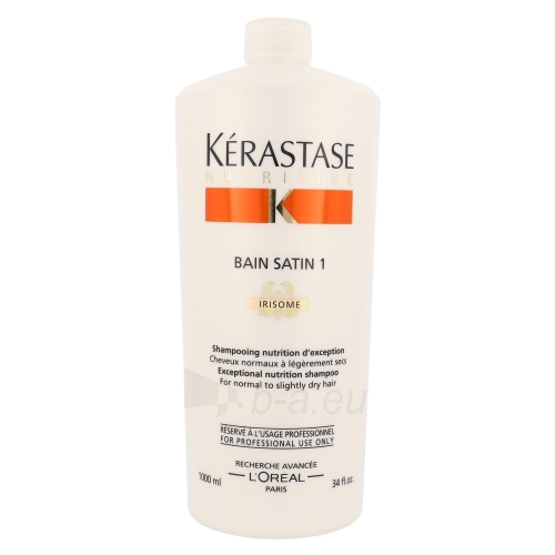 Kerastase Nutritive Bain Satin 1 Irisome Normal to Dry Hair Cosmetic 1000ml paveikslėlis 1 iš 2