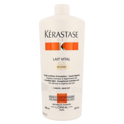 Šampūnas plaukams Kerastase Nutritive Lait Vital Irisome Normal To Dry Hair Cosmetic 1000ml paveikslėlis 1 iš 1