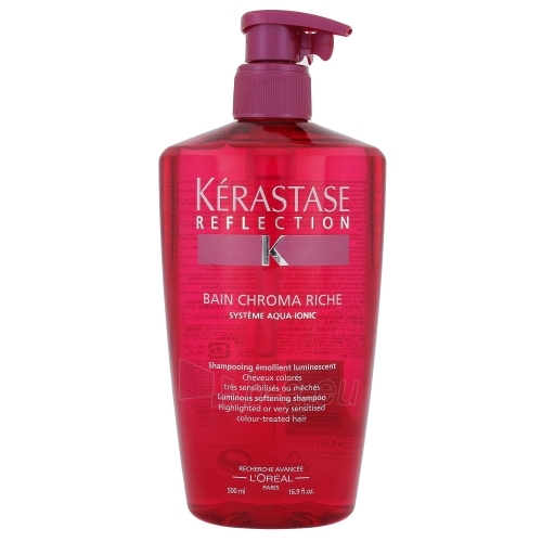 Šampūnas plaukams Kerastase Reflection Bain Chroma Riche Luminous Soft Shampoo Cosmetic 500ml paveikslėlis 1 iš 1