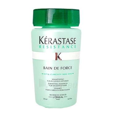 Šampūnas plaukams Kerastase Resistance Bain De Force Cosmetic 250ml paveikslėlis 1 iš 1