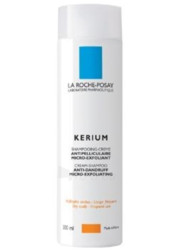 Šampūnas plaukams La Roche-Posay Kerium Antidandruff Cream Shampoo Cosmetic 200ml paveikslėlis 1 iš 1