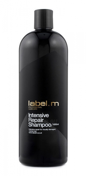 Šampūnas plaukams Label m Intensive Repair Shampoo Cosmetic 1000ml paveikslėlis 1 iš 1