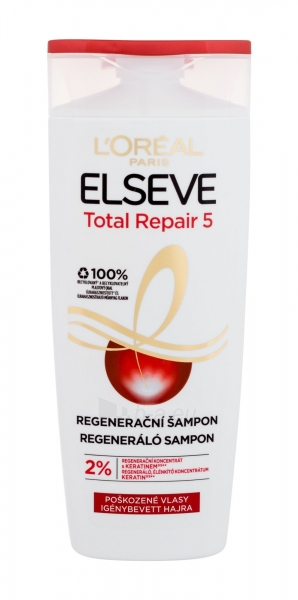 Šampūnas plaukams L´Oreal Paris Elseve Full Repair 5 Shampoo Cosmetic 250ml paveikslėlis 1 iš 1