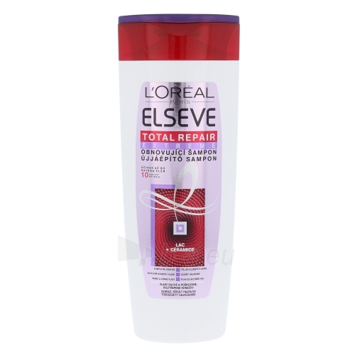 Šampūnas plaukams L´Oreal Paris Elseve Total Repair Extreme Shampoo Cosmetic 400ml paveikslėlis 1 iš 1