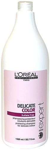 Šampūnas plaukams L´Oreal Paris Expert Delicate Color Shampoo Cosmetic 1500ml paveikslėlis 1 iš 1