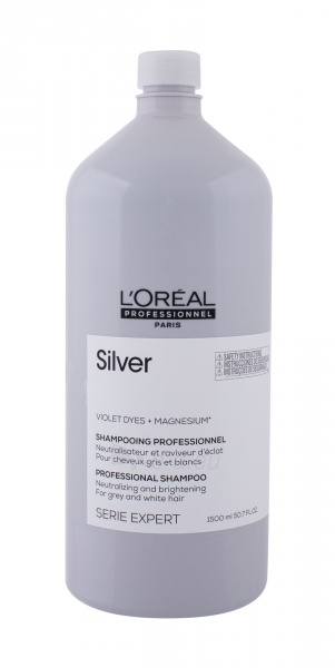 Šampūnas plaukams L´Oreal Paris Expert Silver Shampoo Cosmetic 1500ml paveikslėlis 1 iš 1