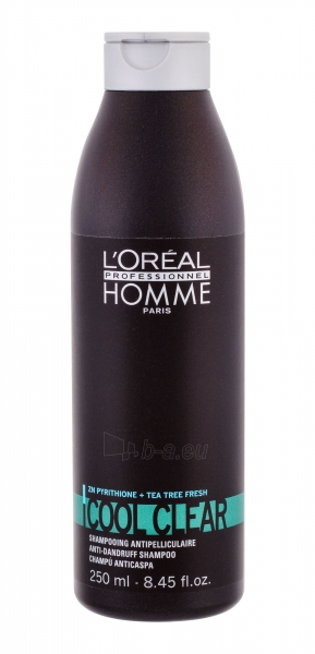 L´Oreal Paris Homme Cool Clear Shampoo Cosmetic 250ml paveikslėlis 1 iš 1