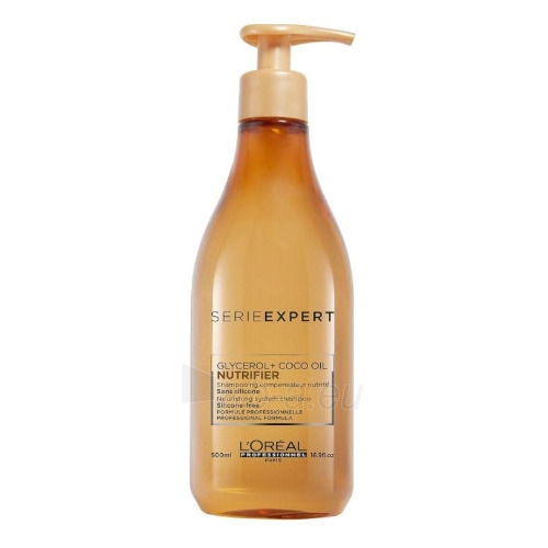Shampoo plaukams Loreal Professionnel Nourishing Shampoo for Dry Hair Série Expert(Nutrifier Shampoo) - 500 ml paveikslėlis 3 iš 4