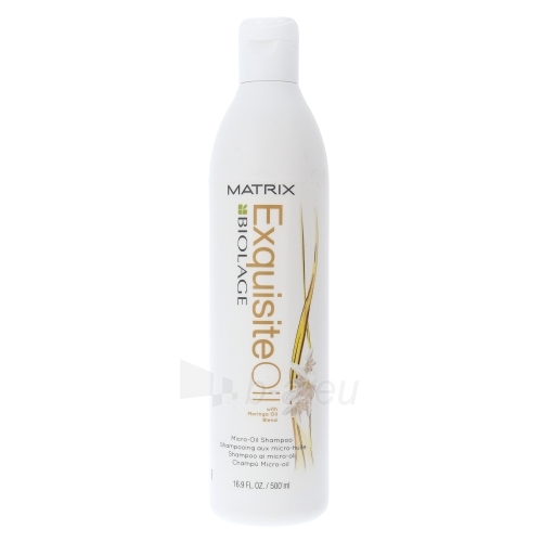 Šampūnas plaukams Matrix Biolage ExquisiteOil Shampoo Cosmetic 500ml paveikslėlis 1 iš 1