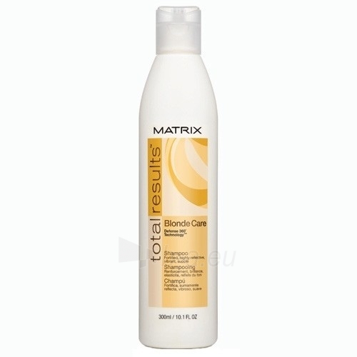 Šampūnas plaukams Matrix Total Results Blonde Care Shampoo Cosmetic 300ml paveikslėlis 1 iš 1