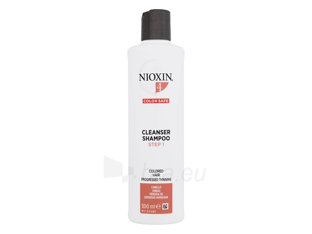 Šampūnas plaukams Nioxin System 4 Cleanser Shampoo Cosmetic 300ml paveikslėlis 1 iš 1