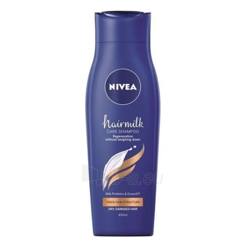 Šampūnas plaukams Nivea Caring shampoo for thick and unruly hair Hair milk ( Care Shampoo) 250 ml paveikslėlis 1 iš 1