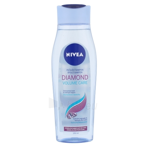 Šampūnas plaukams Nivea Diamond Volume Shampoo Cosmetic 250ml paveikslėlis 1 iš 1
