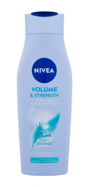 Šampūnas plaukams Nivea Volume Sensation Shampoo Cosmetic 400ml paveikslėlis 1 iš 1