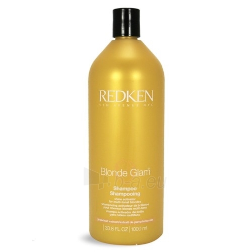 Šampūnas plaukams Redken Blonde Glam Shampoo Cosmetic 1000ml paveikslėlis 1 iš 1