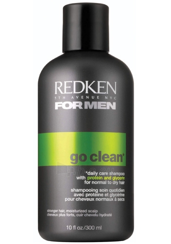 Šampūnas plaukams Redken For Men Go Clean Shampoo Cosmetic 300ml paveikslėlis 1 iš 1