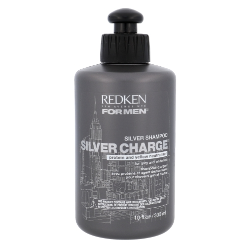 Redken For Men Silver Charge Shampoo Cosmetic 300ml paveikslėlis 1 iš 1